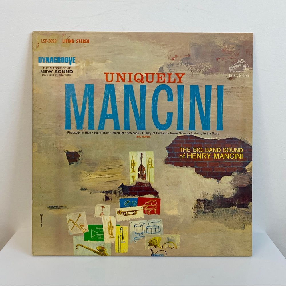 HENRY MANCINI : UNIQUELY MANCINI LP RCA LIVING STEREO LSP 2692 - Picture 1 of 4
